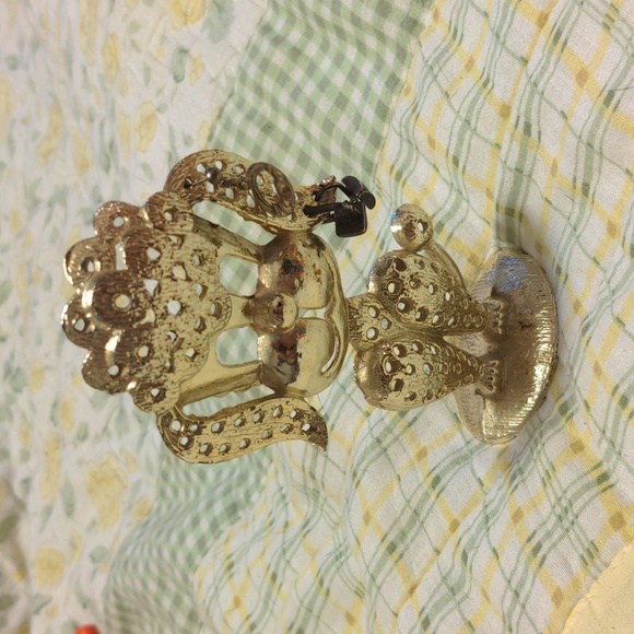 1980s TORINO Poodle Dog Earring Holder Stand Vintage Signed - Picture 6 of 10